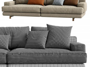 marmont sofa by papadatos 3D Model