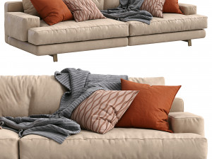 marmont leather sofa by papadatos Modèle 3D