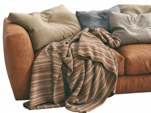 ferlea leather sofa h01 3D Model