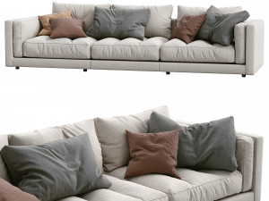 flexform sofa lucien 3D Model