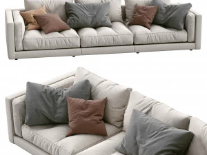 flexform sofa lucien 3D Model