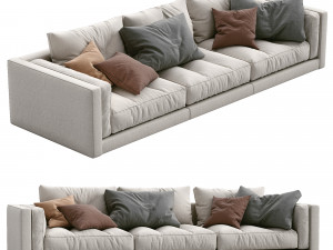 flexform sofa lucien 3D Model