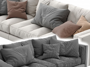 flexform sofa lucien 3D Model
