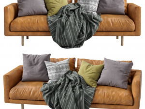 eq3 replay club leather sofa Modelo 3D