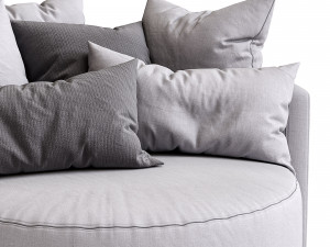 cosy armchair by papadatos 3D Модель