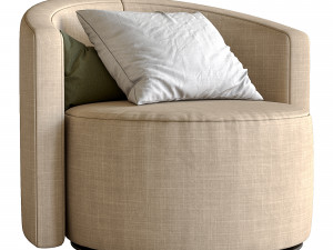 cosy armchair by papadatos Modello 3D