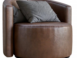 cosy armchair by papadatos 3D Model