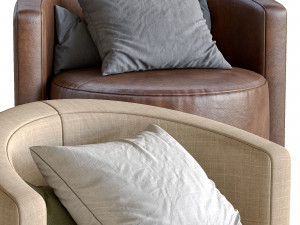 cosy armchair by papadatos Modello 3D