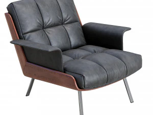 daiki leather armchair 3D Model