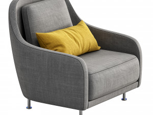 armchair audrey Model 3D