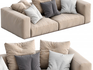 flexform sofa grandemare 3D Model
