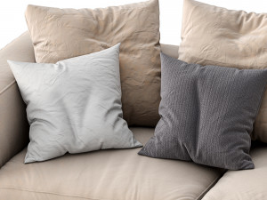 flexform sofa grandemare 3D Model
