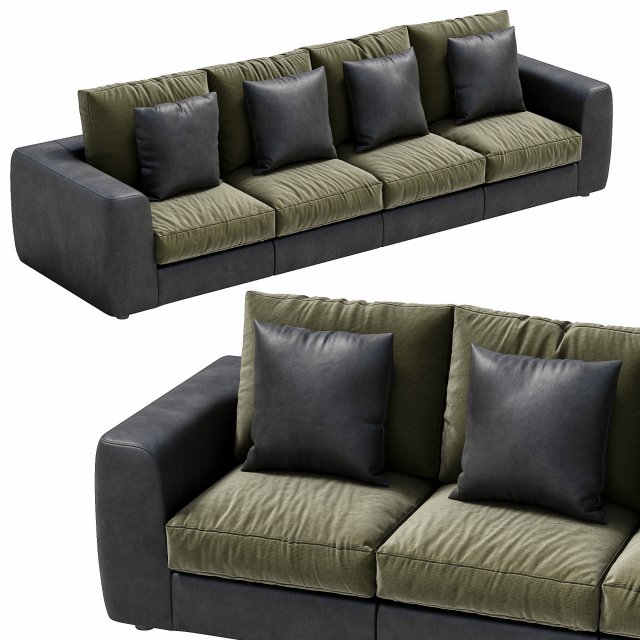 leather sofa alameda9 3 Modello 3D .c4d .max .obj .3ds .fbx .stl .blend 