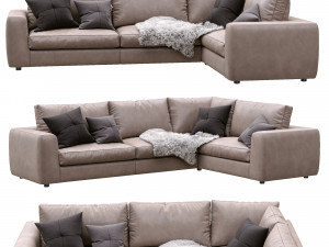 leather sofa alameda9 7 Modelo 3D