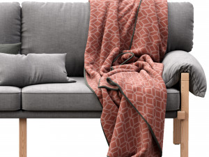 lita sofa by urban outfitters Modelo 3D