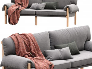 lita sofa by urban outfitters 3D Model