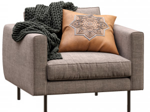 boutique armchair by moooi Modelo 3D