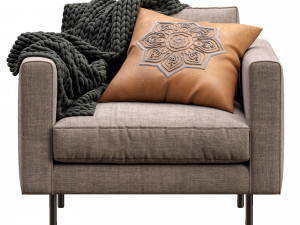 boutique armchair by moooi Modello 3D