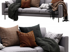 boutique sofa by moooi 3Dモデル