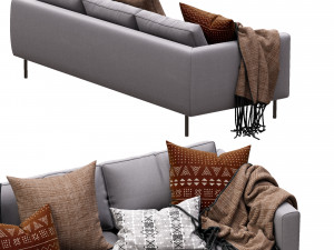 boutique sofa by moooi 3D Model