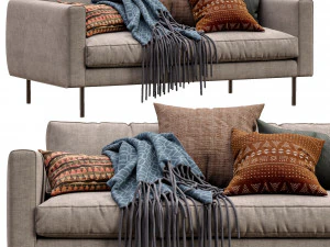 boutique sofa by moooi 3D Model
