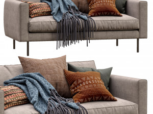 boutique sofa by moooi Model 3D