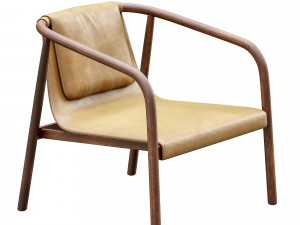bernhardt oslo lounge chair Model 3D