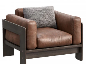 bastiano petite settee by knoll 3D Model