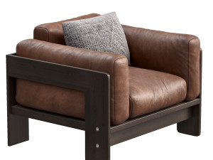 bastiano petite settee by knoll Modèle 3D