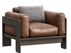 bastiano petite settee by knoll Modèle 3D