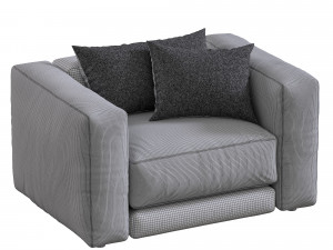 lewis by montauksofa Model 3D