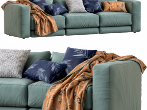 sofa lewis by montauksofa Modelo 3D