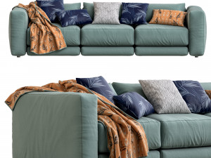 sofa lewis by montauksofa Modelo 3D