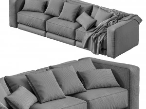 sof&aacute; lewis por montauksofa Modelo 3D