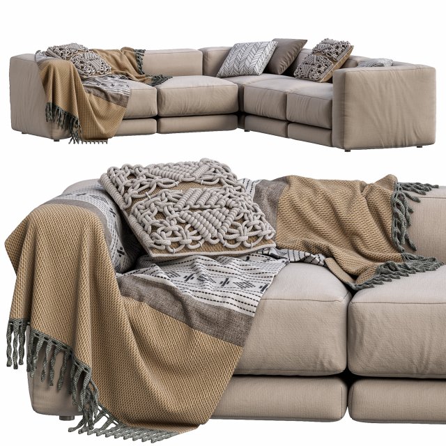 sofa lewis by montauksofa 3D 模型 .c4d .max .obj .3ds .fbx .stl .blend 