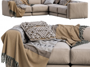 sofa lewis by montauksofa Modelo 3D