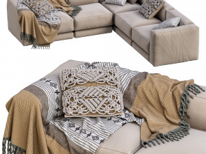 sofa lewis by montauksofa 3D 模型