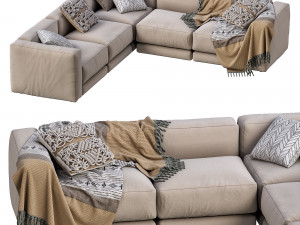 sofa lewis by montauksofa 3D 模型