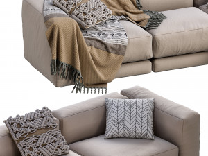 sofa lewis by montauksofa 3D 模型