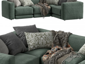 sofa lewis by montauksofa Modelo 3D