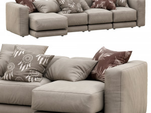 sofa lewis by montauksofa 3D 모델