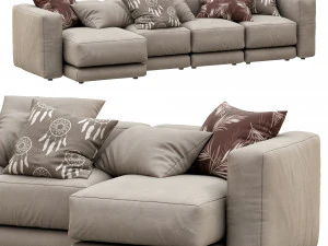 Диван Льюис от montauksofa 3D Модель