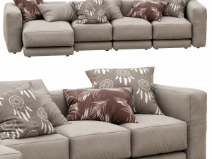 sofa lewis by montauksofa 3D 模型