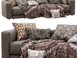 sofa lewis by montauksofa Modelo 3D