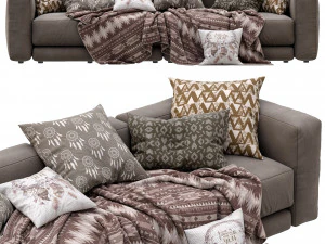 sofa lewis by montauksofa 3D Model