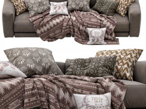 sofa lewis by montauksofa 3D Model