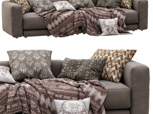 sofa lewis by montauksofa 3D Model