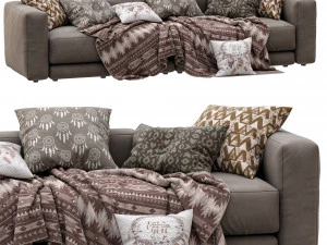 sofa lewis by montauksofa 3D Model