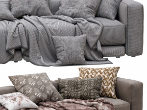sofa lewis by montauksofa 3D Model