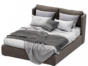 meridiani bed kira 3Dモデル